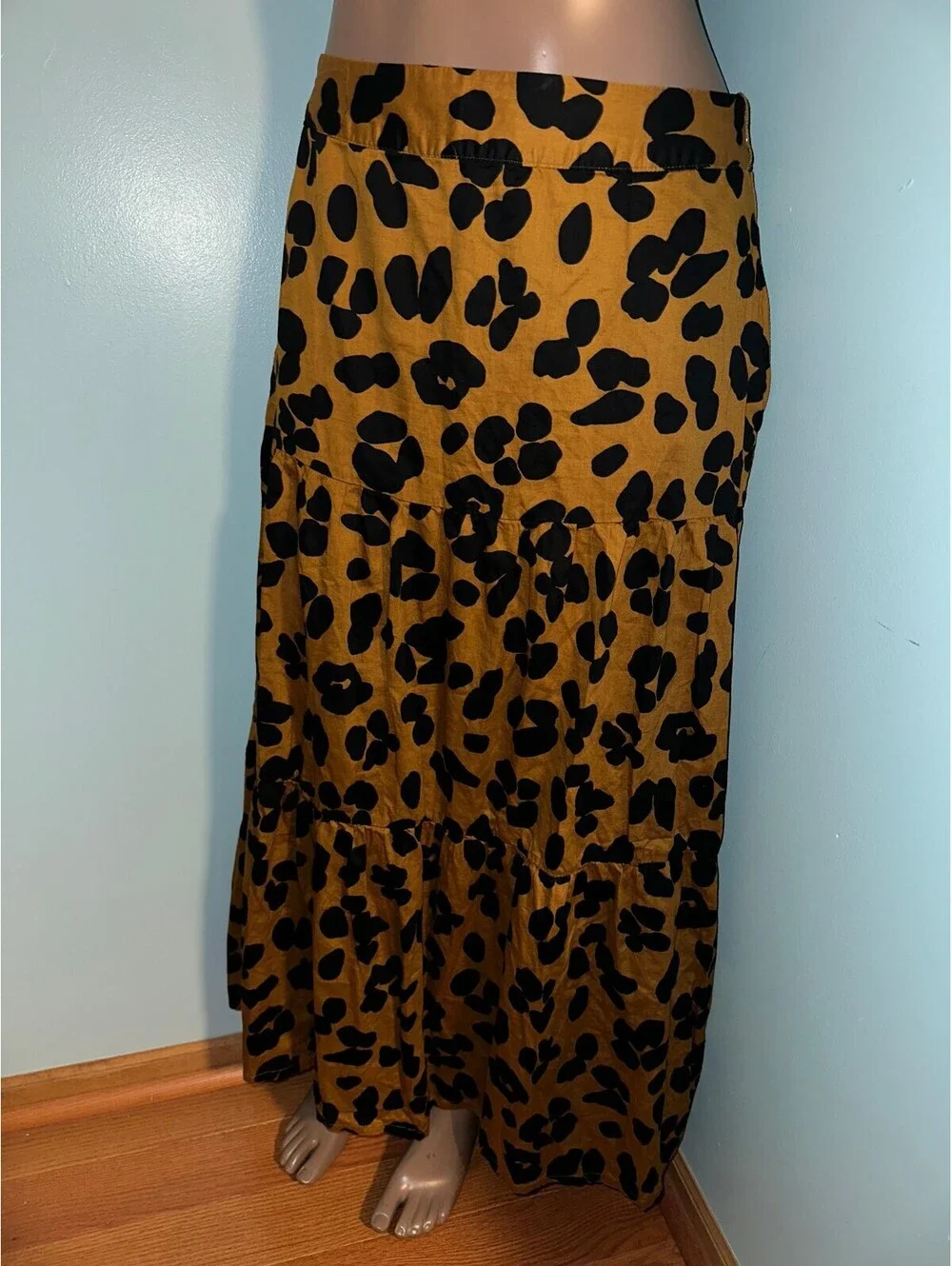 Who What Wear Women's Y2K Boho Leopard Print 10